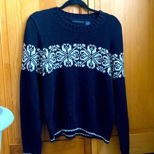 Vintage Sweater Alpine Snowflake